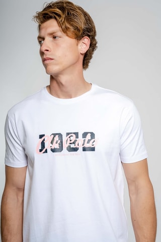 T-shirt regular - Bianco