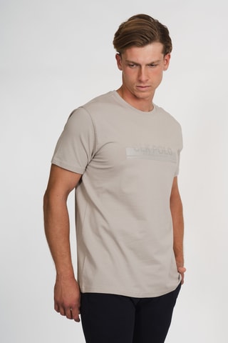 T-shirt regular - Taupe
