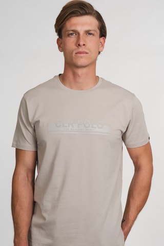 T-shirt regular - Taupe