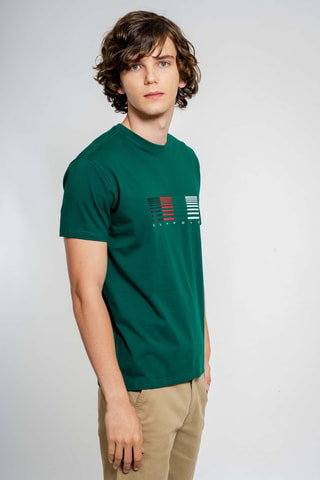 T-shirt regular - Verde