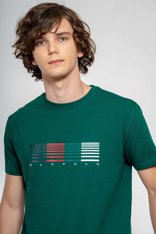 T-shirt regular - Verde