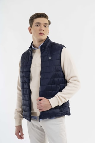 Giacca senza maniche regular - Navy