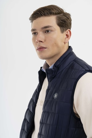 Giacca senza maniche regular - Navy