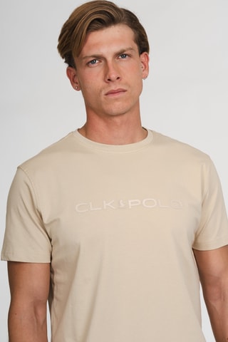 T-shirt regular - Beige