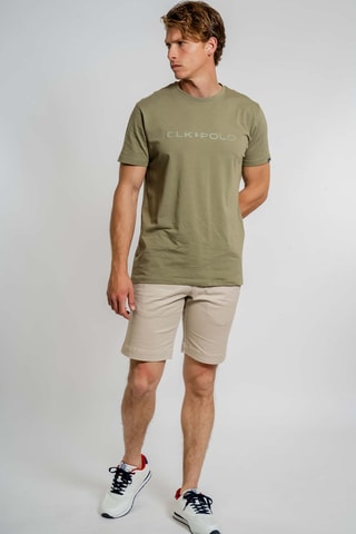 T-shirt regular - Kaki