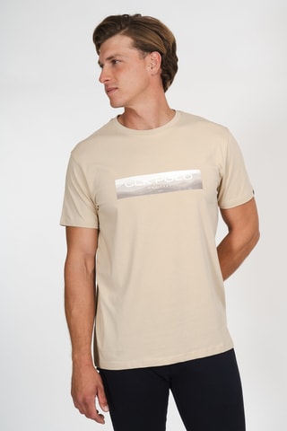T-shirt regular - Beige