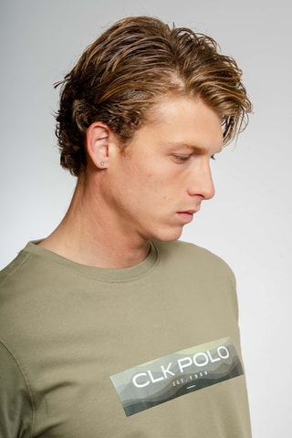 T-shirt regular - Kaki