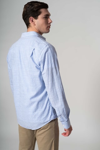 Chemise regular - Bleu
