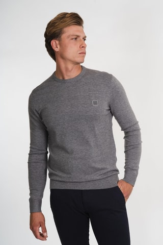 Maglia regular - Grigio