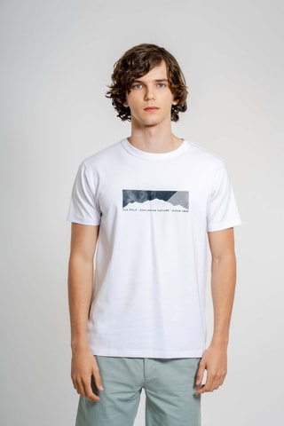 T-shirt regular - Bianco