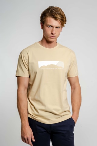 T-shirt regular - Beige