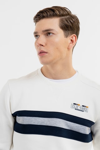 Felpa regular - Beige