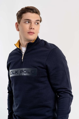 Felpa regular - Navy