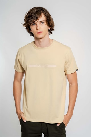 T-shirt regular - Beige