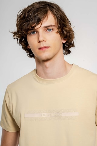 T-shirt regular - Beige