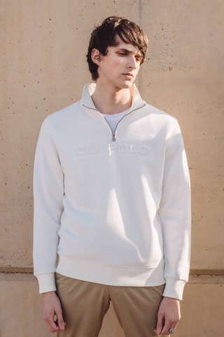 Felpa regular - Beige