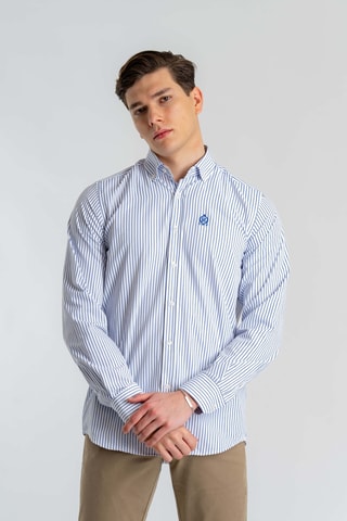 Chemise regular - Bleu marine