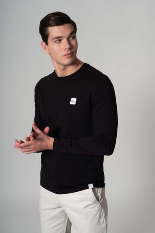 T-shirt regular - Nero