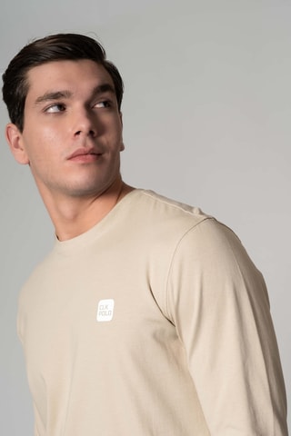 T-shirt regular - Beige