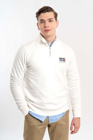 Felpa regular - Beige