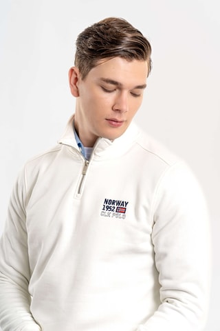 Felpa regular - Beige