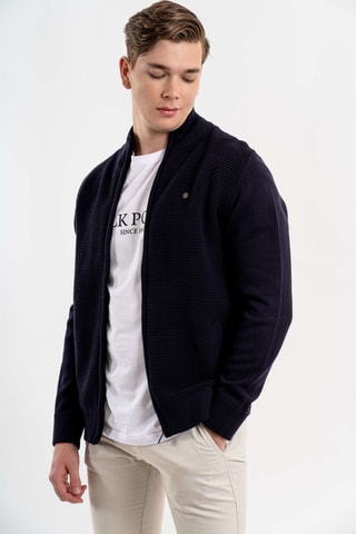 Cardigan regular - Navy
