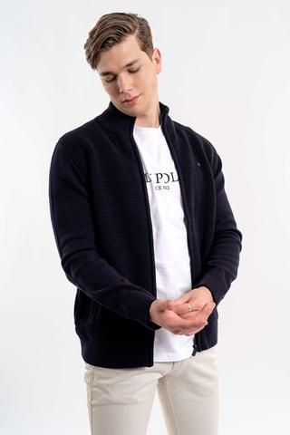 Cardigan regular - Navy