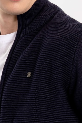 Cardigan regular - Navy