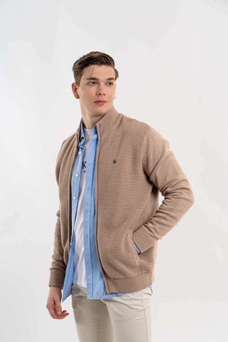 Cardigan regular - Beige