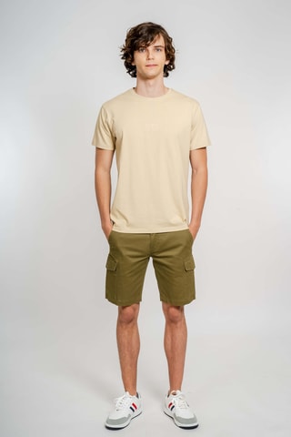 T-shirt regular - Beige