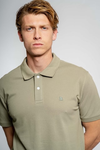 Polo regular - Kaki