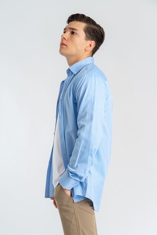 Chemise regular - Bleu