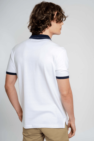 Polo regular - Bianco