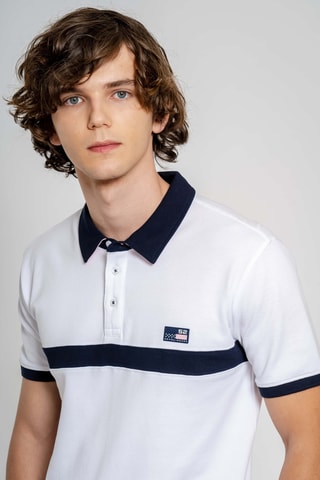 Polo regular - Bianco