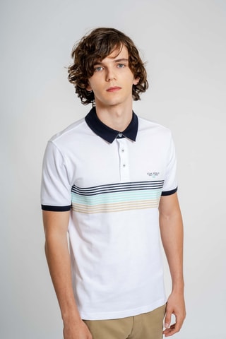 Polo regular - Bianco