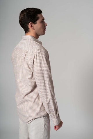 Chemise regular - Beige
