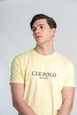 T-shirt regular - Giallo