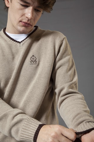 Maglia regular - Beige