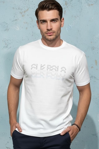 T-shirt regular - Bianco