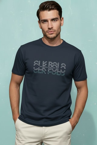 T-shirt regular - Navy