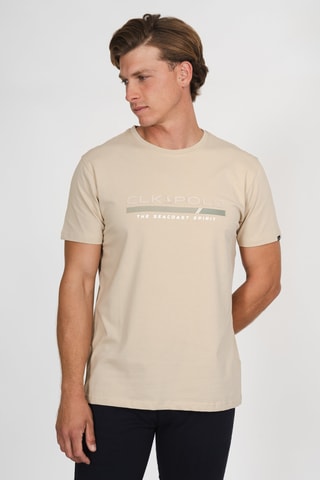 T-shirt regular - Beige