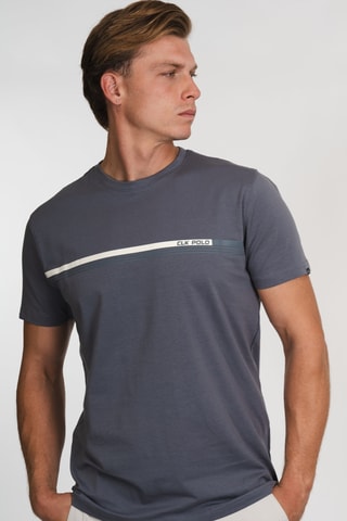 T-shirt regular - Grigio