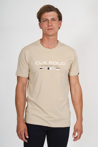 T-shirt regular - Beige