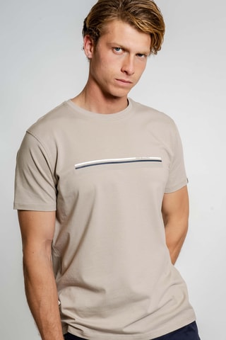 T-shirt regular - Taupe