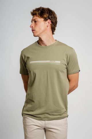 T-shirt regular - Kaki