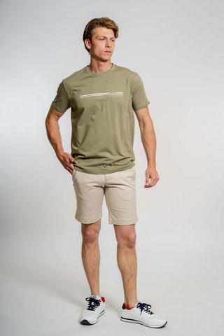 T-shirt regular - Kaki