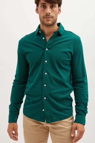 Chemise regular - Vert