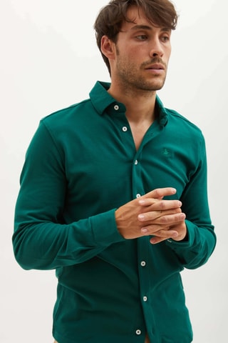 Chemise regular - Vert