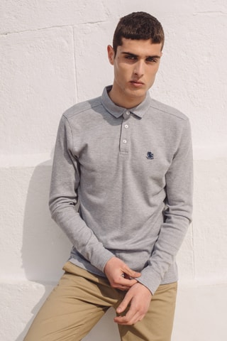 Polo regular - Grigio