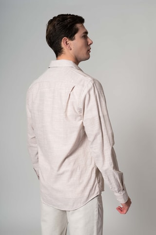 Chemise regular - Beige